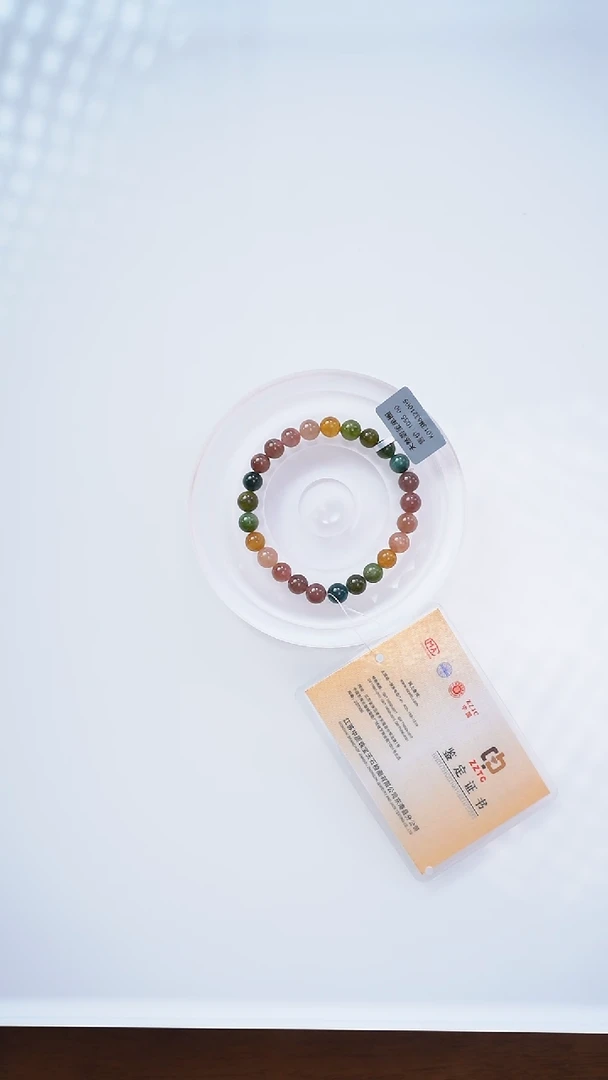 【闪购商品】碧玺手链未镶嵌q612 碧玺手链7mm+-