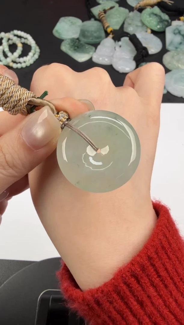 吊坠(不含链)未镶嵌翡翠翡翠饰品-59