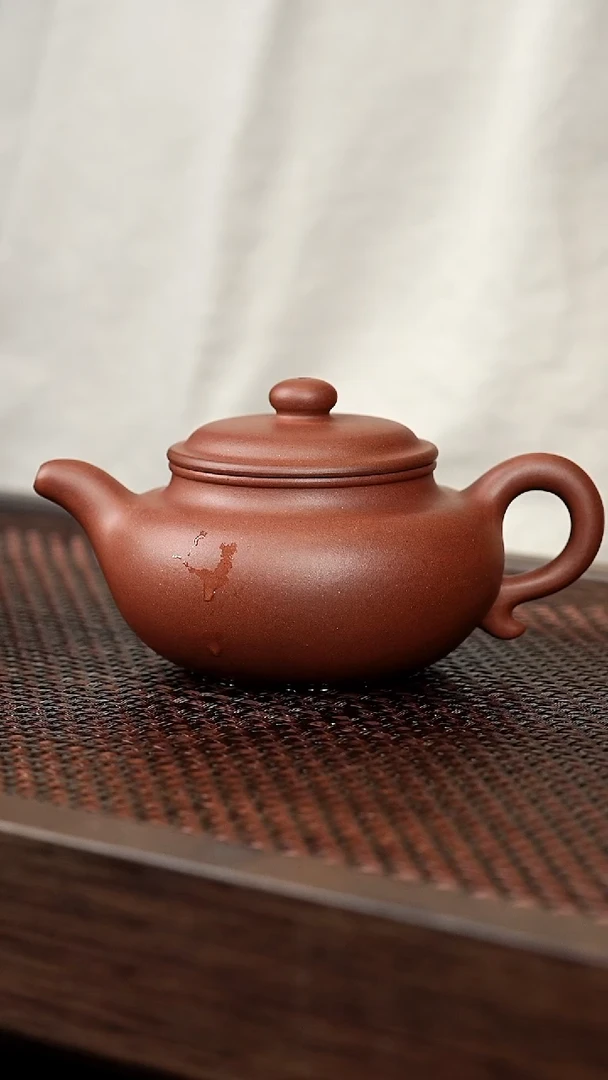 茶壶紫砂底槽清仿古【带矿标证书】