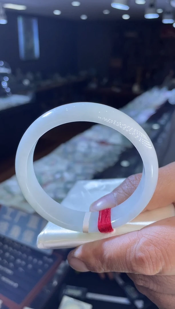 未镶嵌手镯翡翠正圈57-58