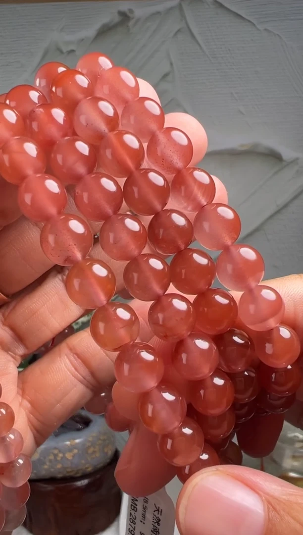 手串未镶嵌南红玛瑙風南红玛瑙（默认微瑕）