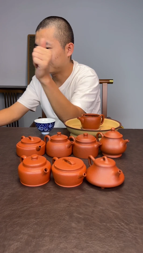 茶壶紫砂九*镹定制全手汉瓦定金1000