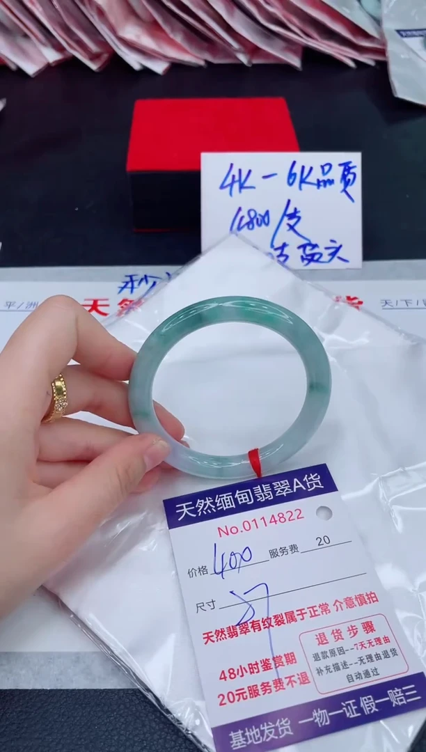 未镶嵌手镯翡翠400.00