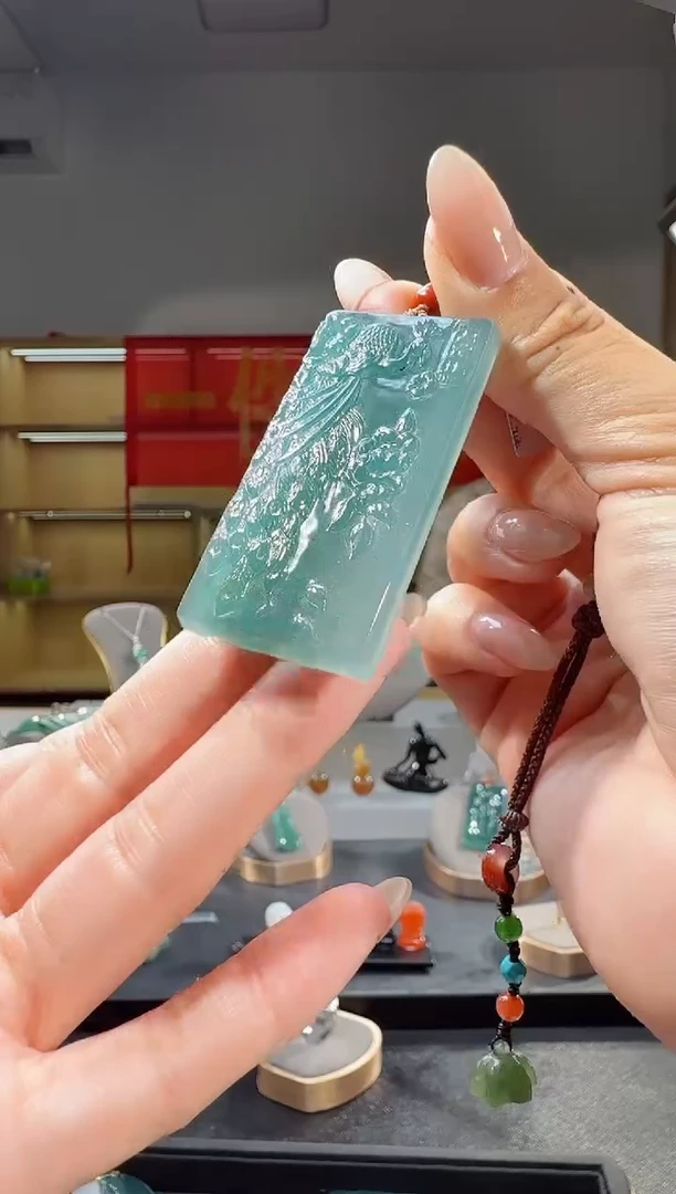 吊坠(不含链)未镶嵌翡翠凤凰