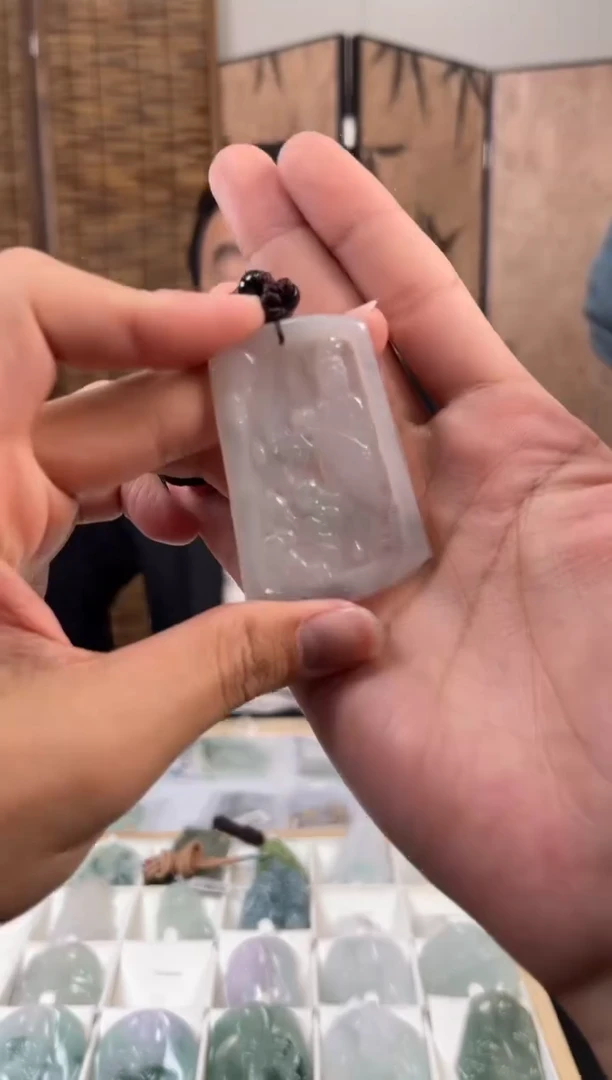 【闪购商品】翡翠颈饰未镶嵌翡翠吊坠YP-049