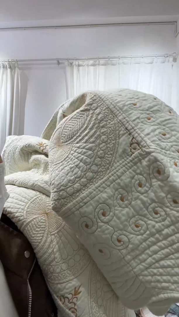 棉230*250纯棉床盖48号微瑕