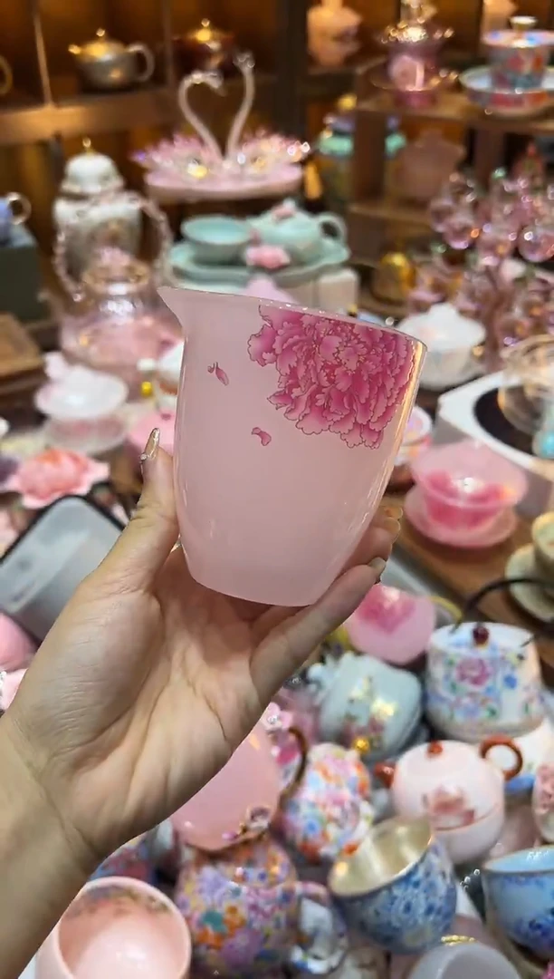 【闪购商品】粉琉璃公道杯111111111