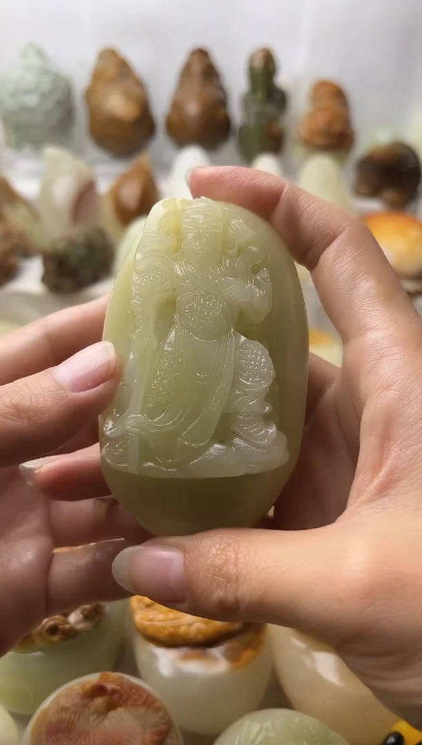 石材方解石棉纹正常不退换关公