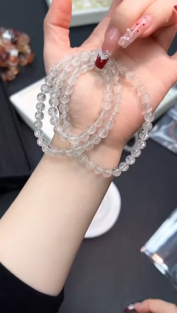 【闪购商品】水晶手串未镶嵌94Y多样性发一/1条默认微瑕