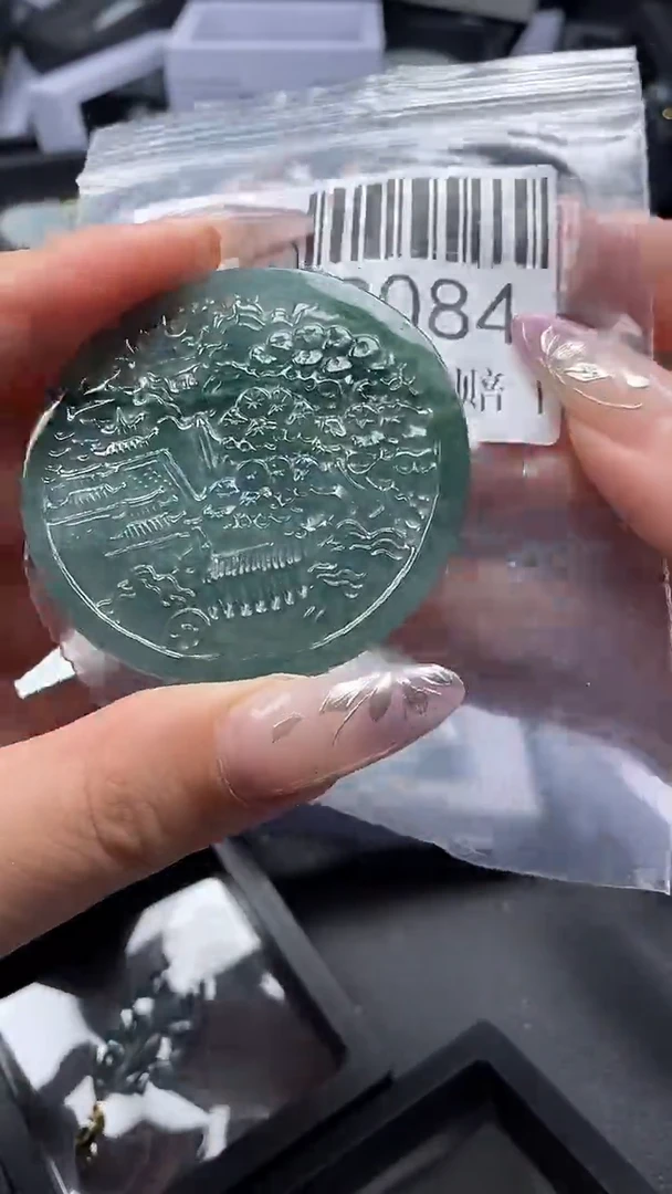 吊坠(不含链)未镶嵌翡翠9084