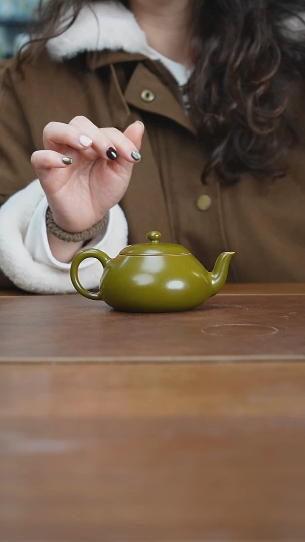 【闪购商品】杯景德镇茶叶末曼生壶