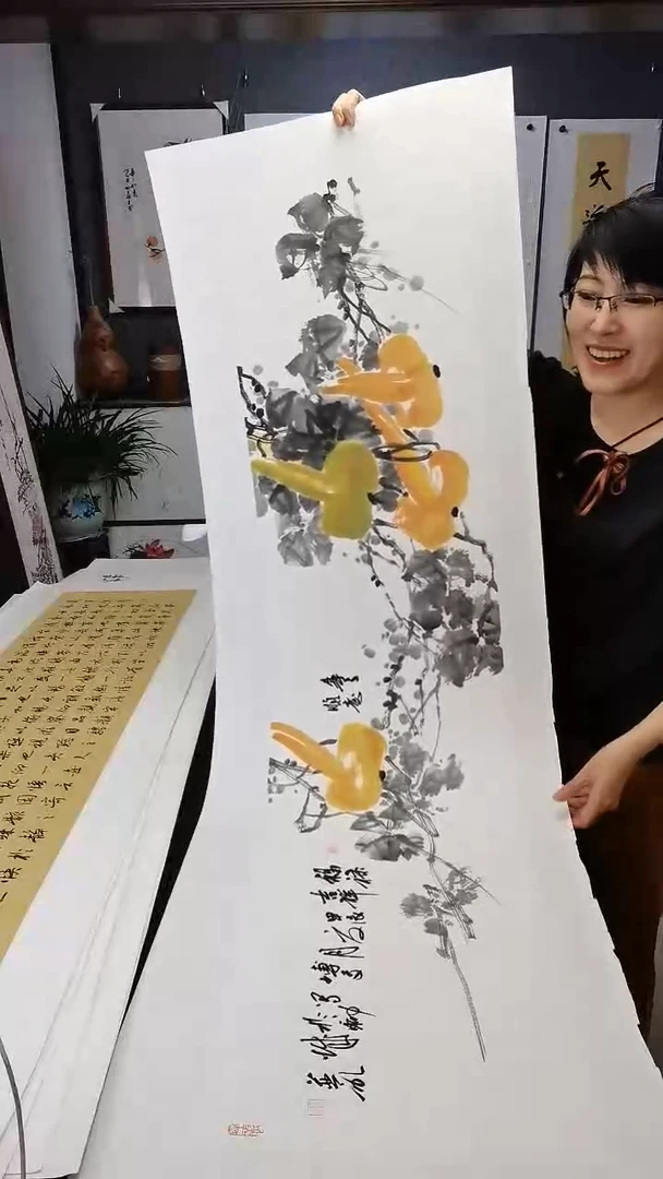 福禄吉祥13/8*35cm