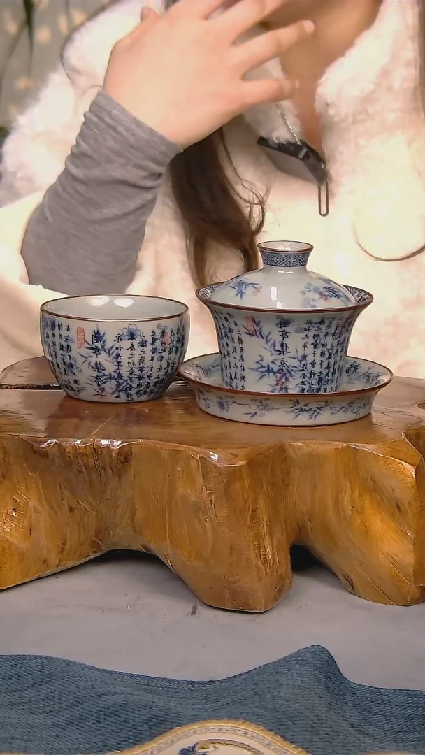 【闪购商品】 简装家用款2件套 陶瓷家用茶具系列