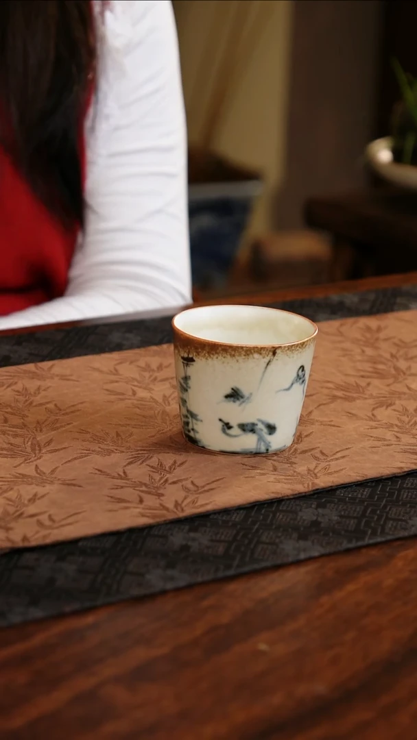 【闪购商品】杯子云鹤咖啡杯初见