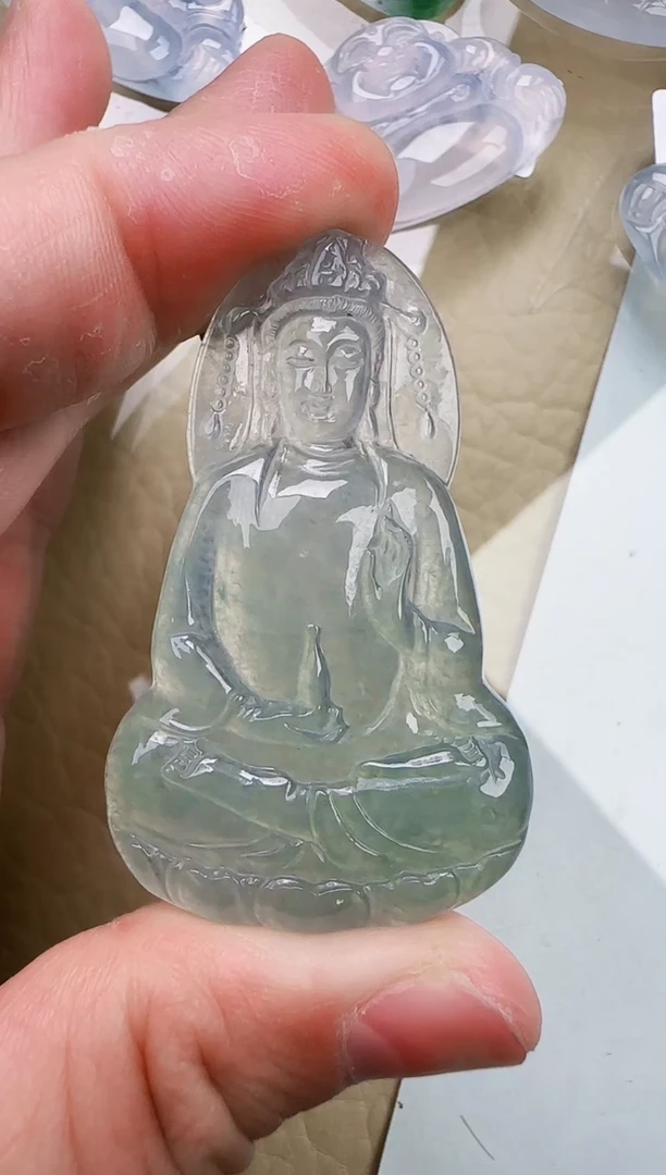 颈饰未镶嵌翡翠缅甸翡翠a货