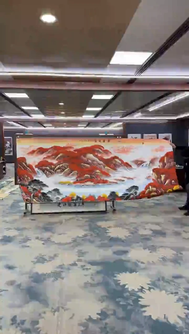 国画Z刘雪红-山水国画-大丈二