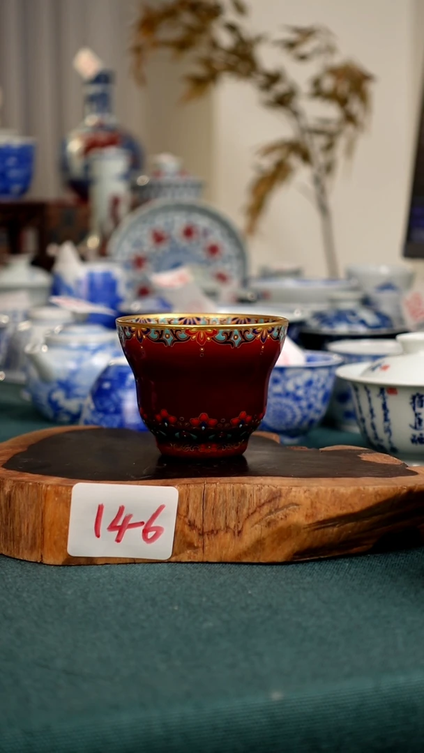 杯146全手工手绘茶器