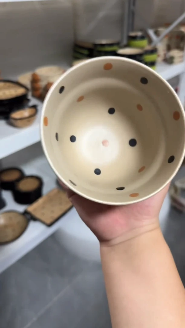 陶瓷点点葫芦碗【十里高温釉下彩陶瓷】