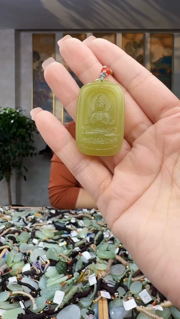 未镶嵌和田玉挂件拍一发一