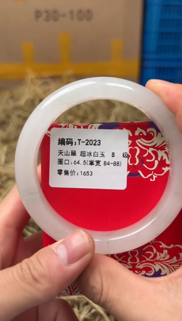 未镶嵌手镯石英质玉T-2023
