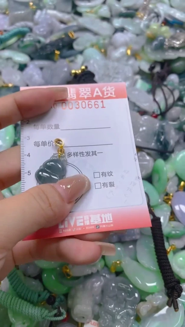 翡翠未镶嵌颈饰闪购0030661
