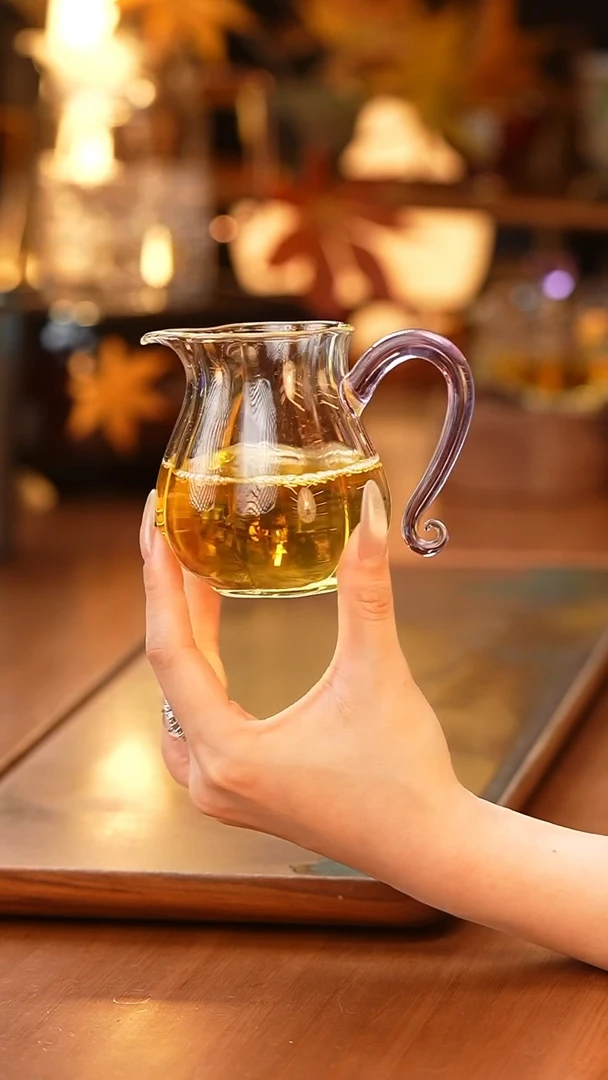 暗香疏影/蔓菱匀杯/浅紫/260ML