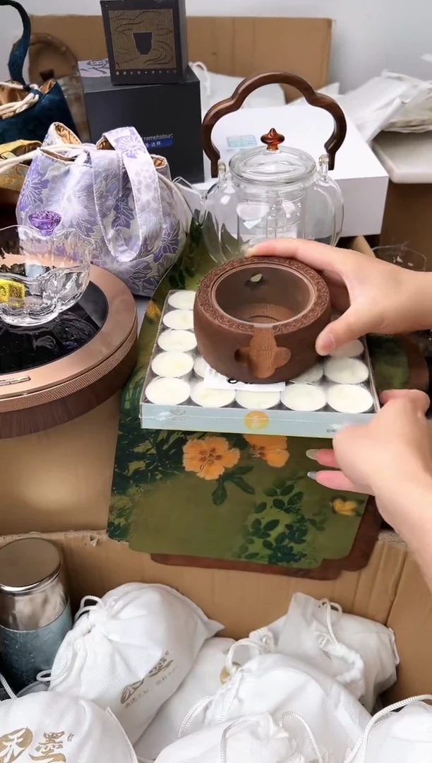 禾墨温茶器＋50个蜡烛