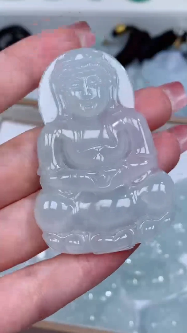 翡翠未镶嵌颈饰吊坠