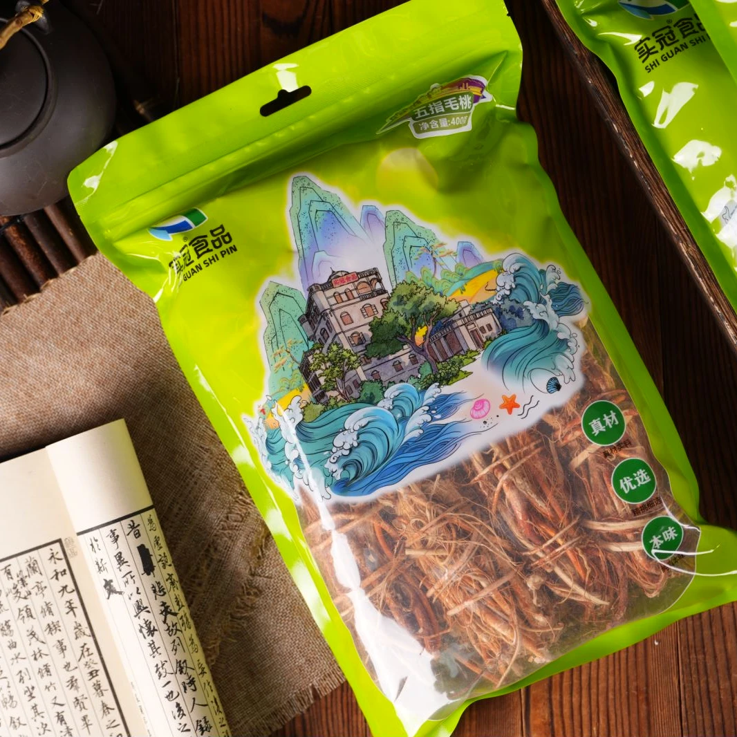 五指毛桃三伏天喝广东靓汤椰香浓郁煲鸡汤奶味正宗正品五指毛桃根