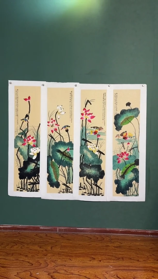 国画周建真老师绘画作品5-7