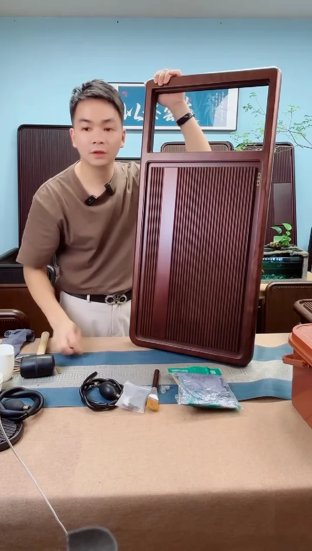 雪*90*43*4溪月电器款茶盘