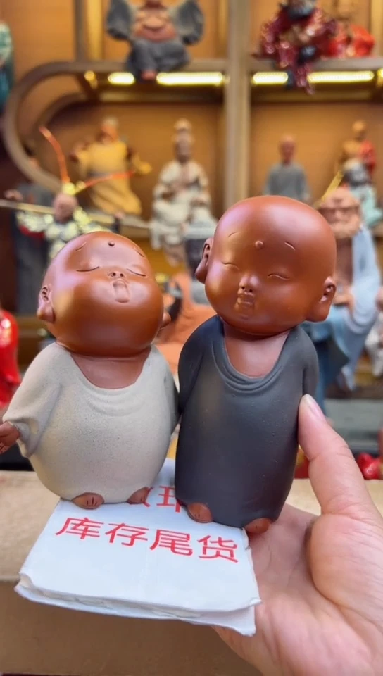 紫砂茶宠器闵茶宠摆件