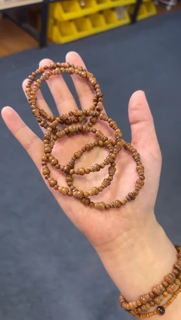 吊坠菩提根/象牙果  库克葫芦单圈