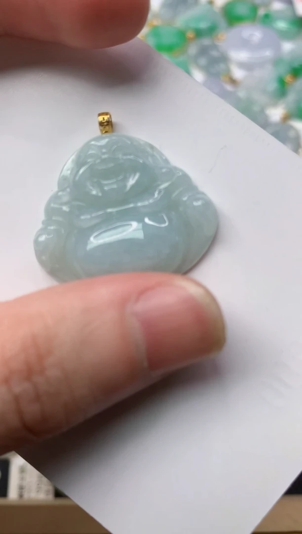 【闪购商品】翡翠颈饰18K金镶嵌4...........