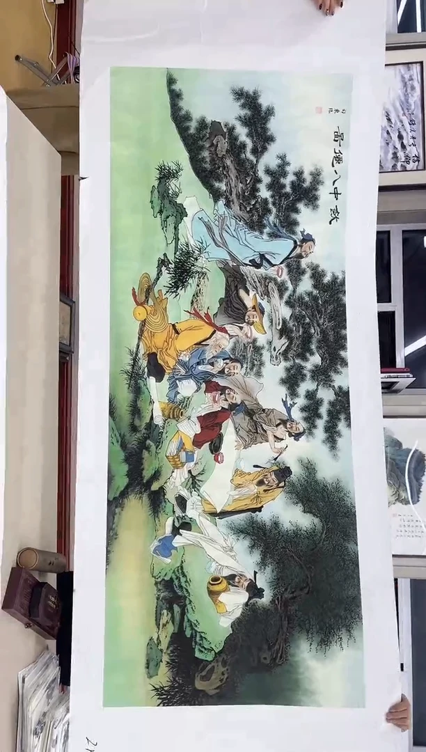国画九霄甄选国画作品zhb0104