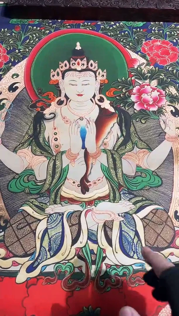 卷轴画路路的唐卡tk160