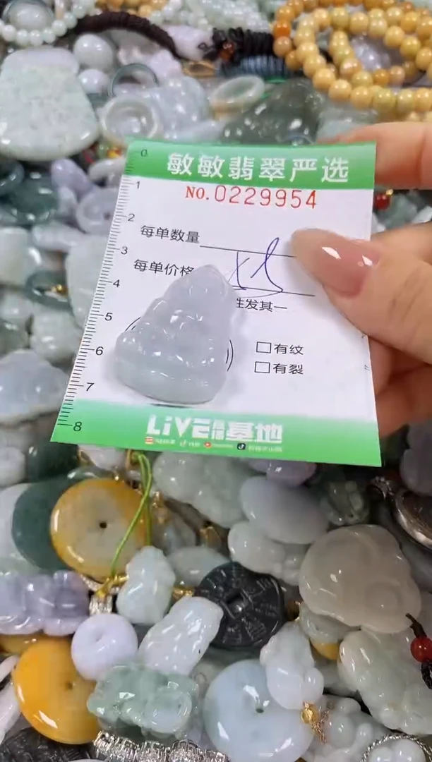 翡翠未镶嵌颈饰闪购0229954多样性发其一