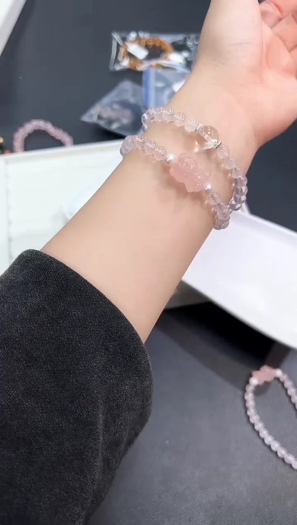 【闪购商品】水晶手串未镶嵌72R多样性发其一/1条默认微瑕