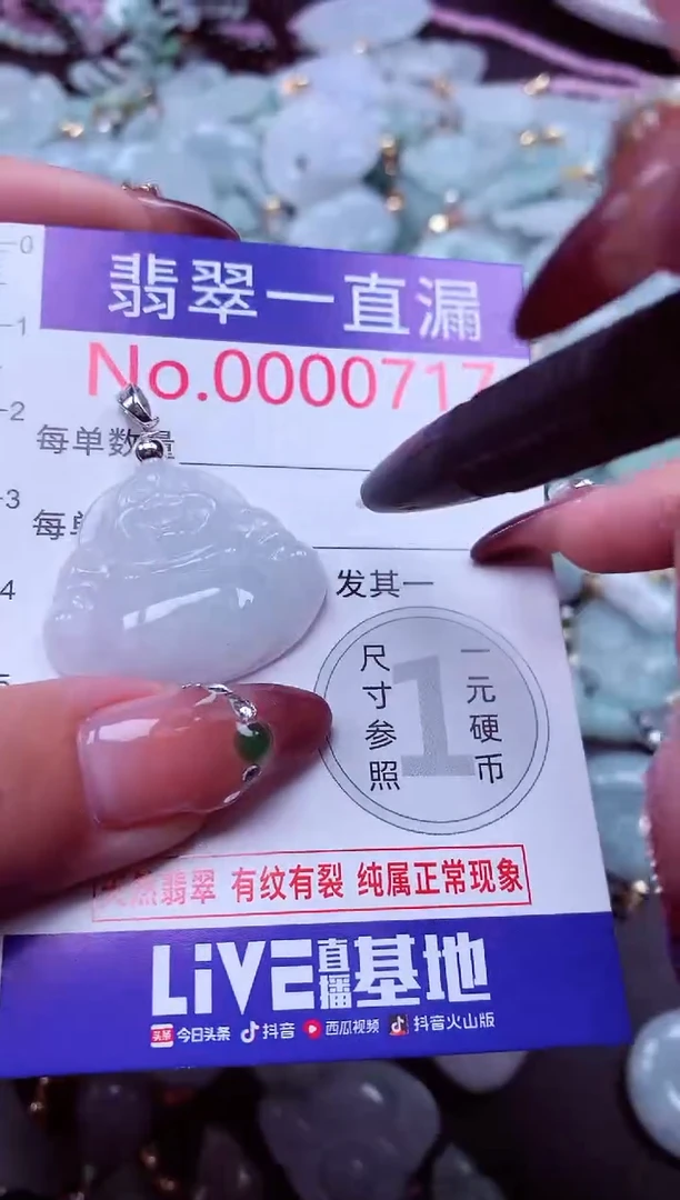 颈饰未镶嵌翡翠717