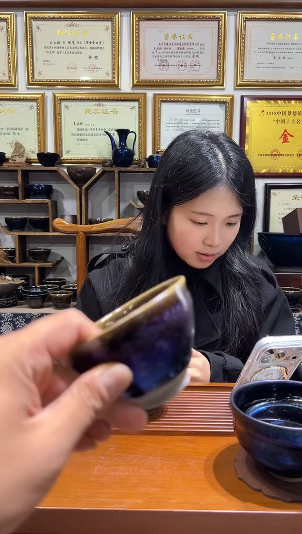 茶盏风*王静老师作品