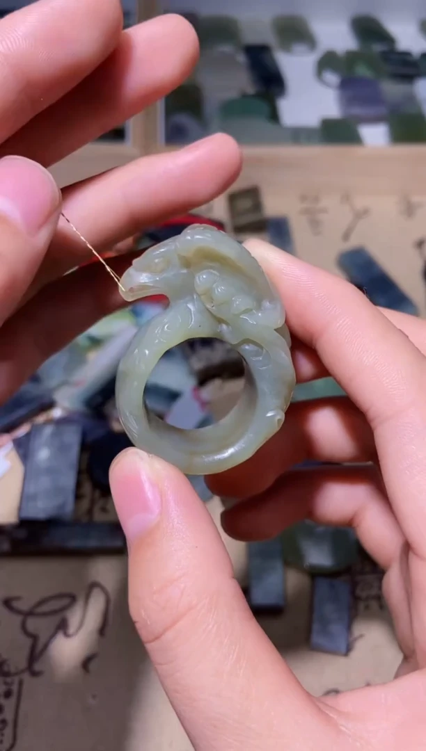 未镶嵌和田玉挂件yc