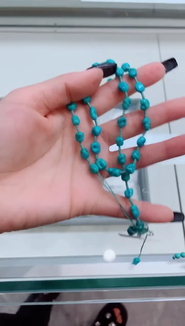 未镶嵌绿松石项链发货一件
