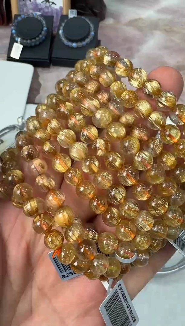 【闪购商品】水晶手链未镶嵌GCK958约7mm多样性发一件