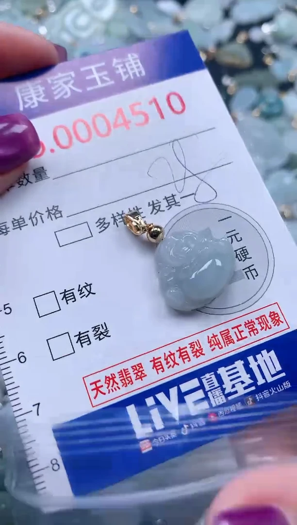 颈饰未镶嵌翡翠4510