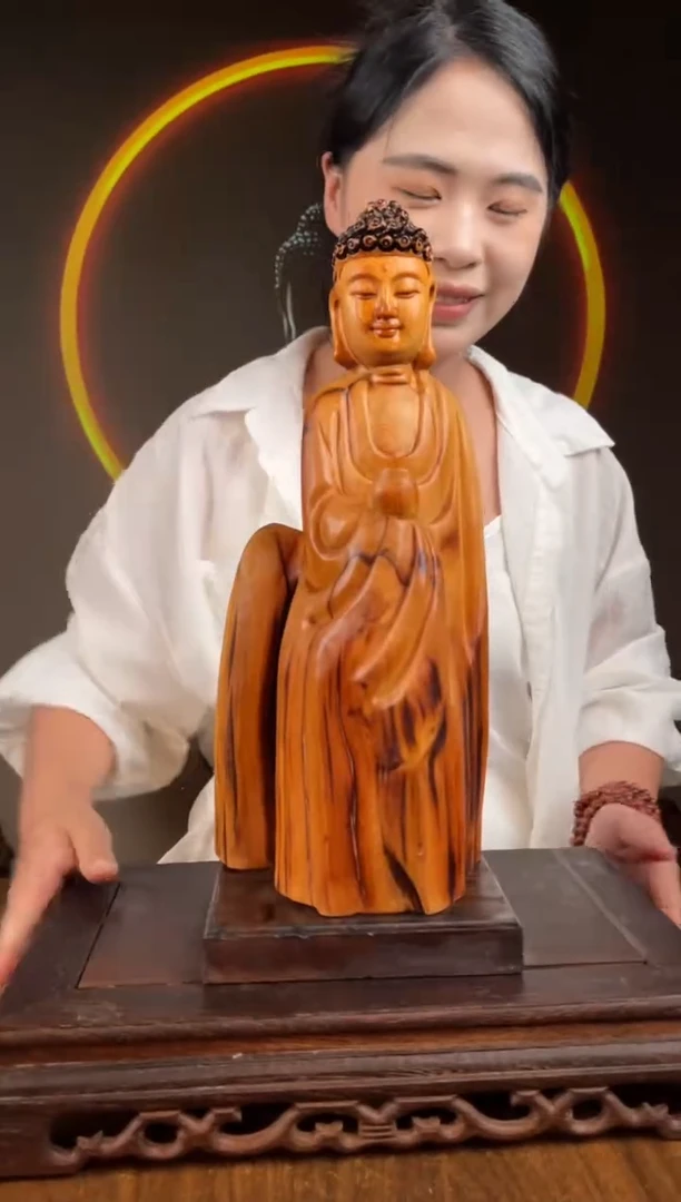 柏木（崖柏）手工摆件,先抢先得! 编号:316