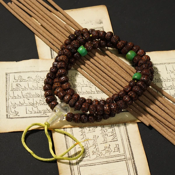 金刚菩提念珠/LBT1766Z/文玩老串/律宝堂