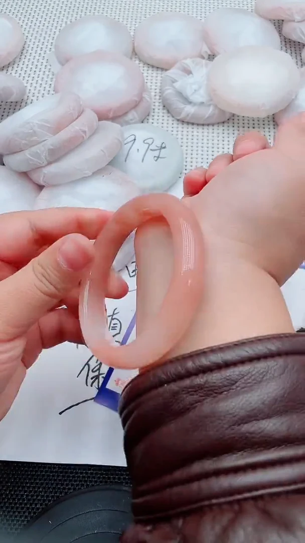 未镶嵌手镯石英质玉154-*55-56