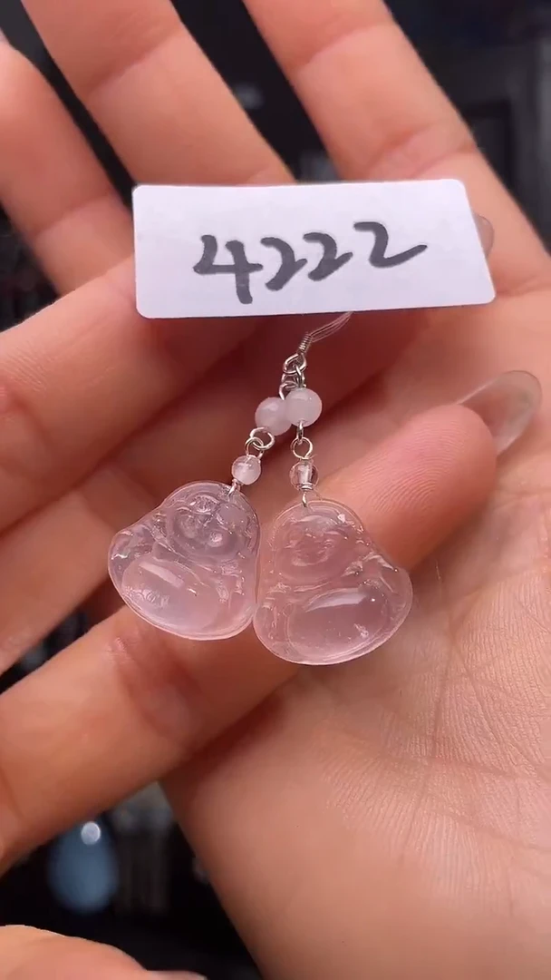 银S925镶嵌耳饰紫晶喜欢拍