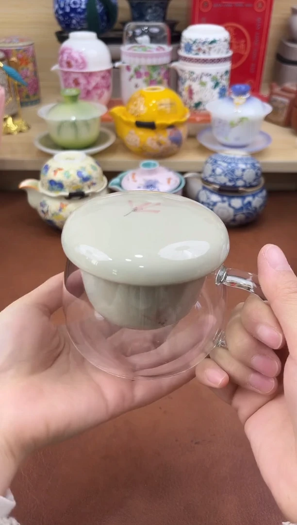 陶陶瓷茶具摆件旅行套组