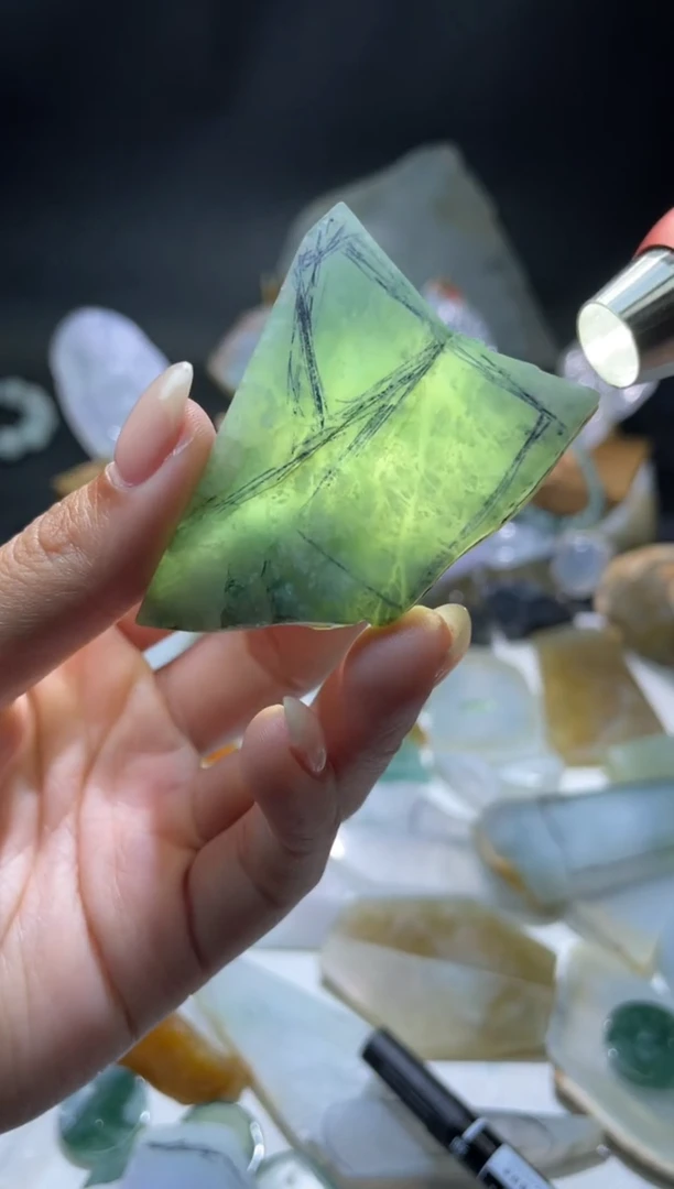 未镶嵌定制翡翠定制料子